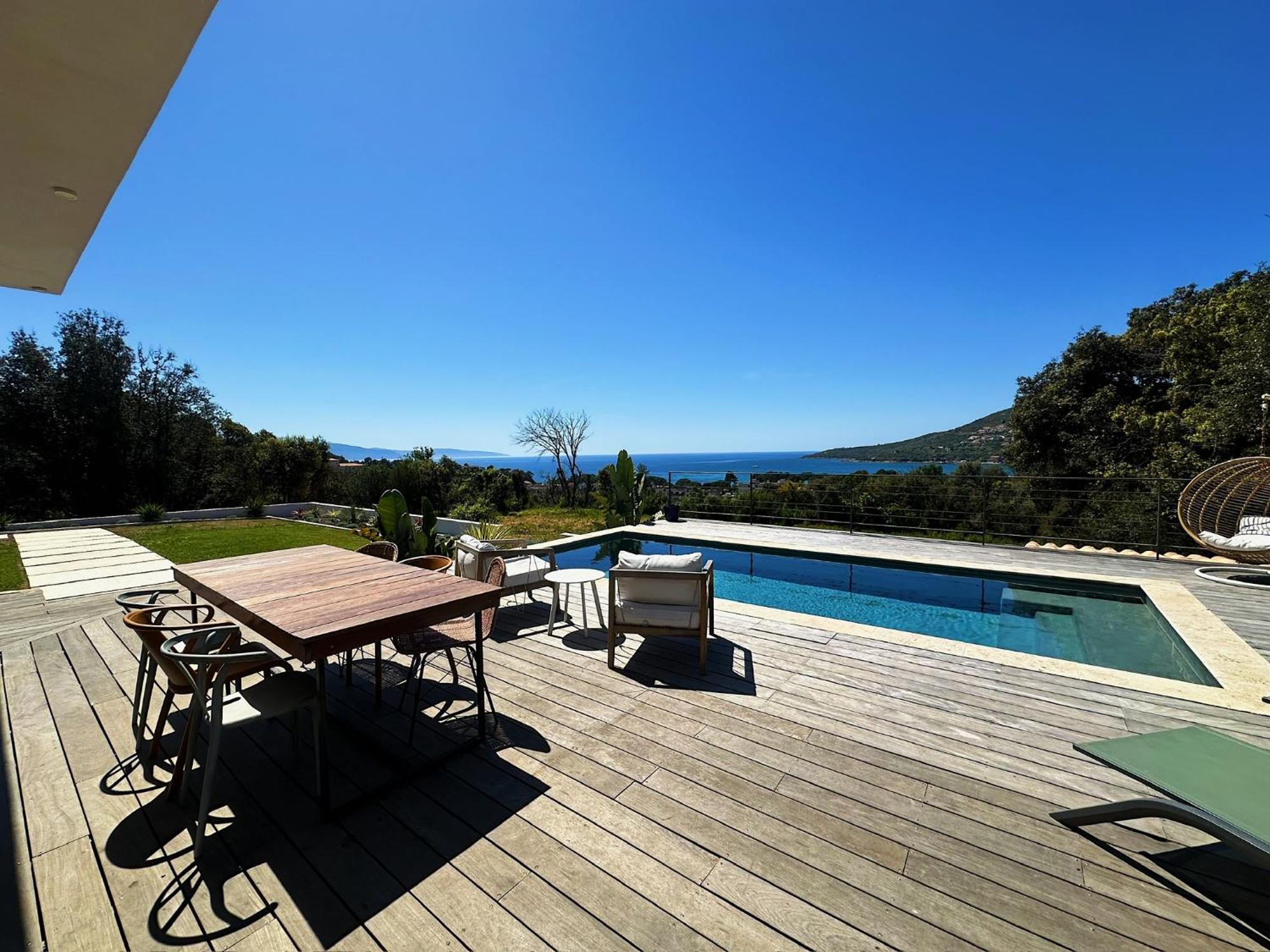 Villas De Standing Avec Magnifique Vue Mer Et Piscines Privees, Sagone Sagone  Bagian luar foto