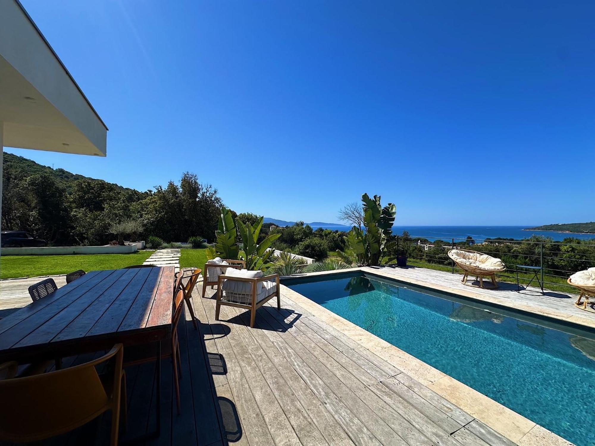 Villas De Standing Avec Magnifique Vue Mer Et Piscines Privees, Sagone Sagone  Bagian luar foto